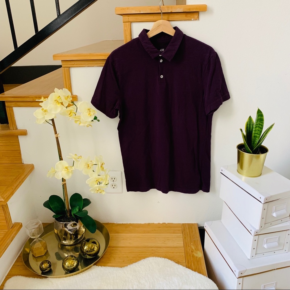 H&M Purple Men’s Polo
